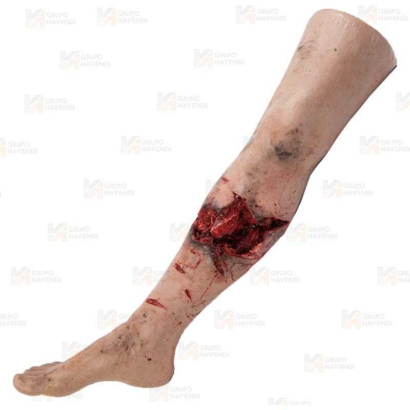 Entrenador SIM de heridas en pierna completa