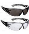 Gafas grandes envolventes de diseño deportivo para una excelente cobertura y protección ocular
