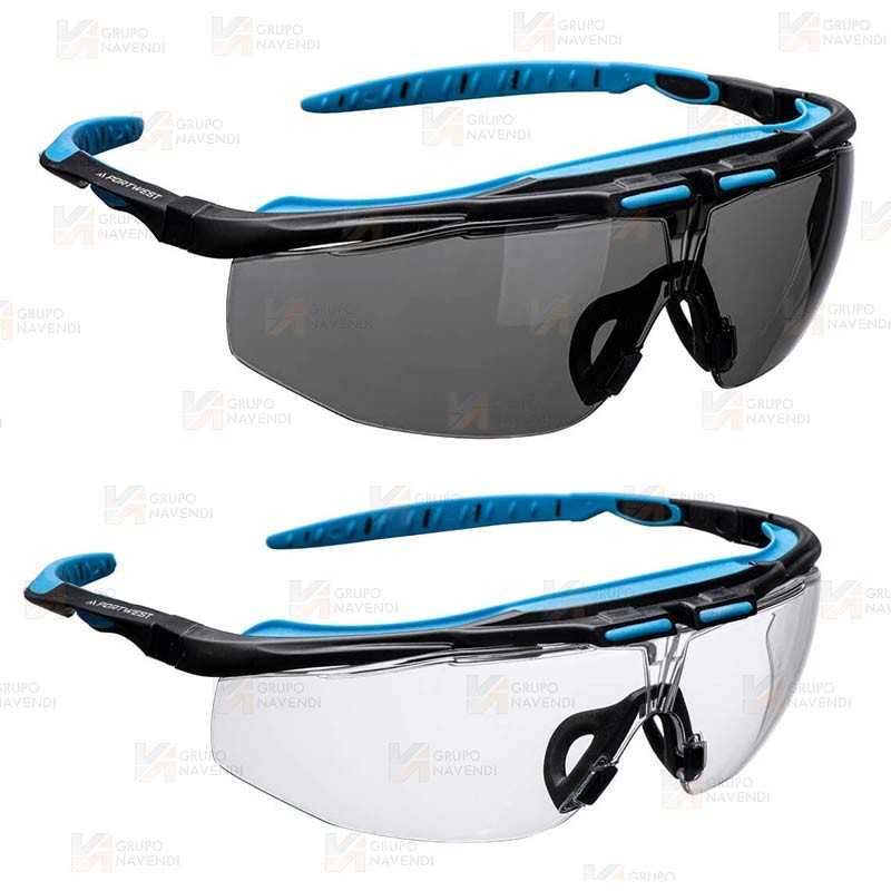 Elegantes gafas de seguridad con protector de cejas de TPE integrado