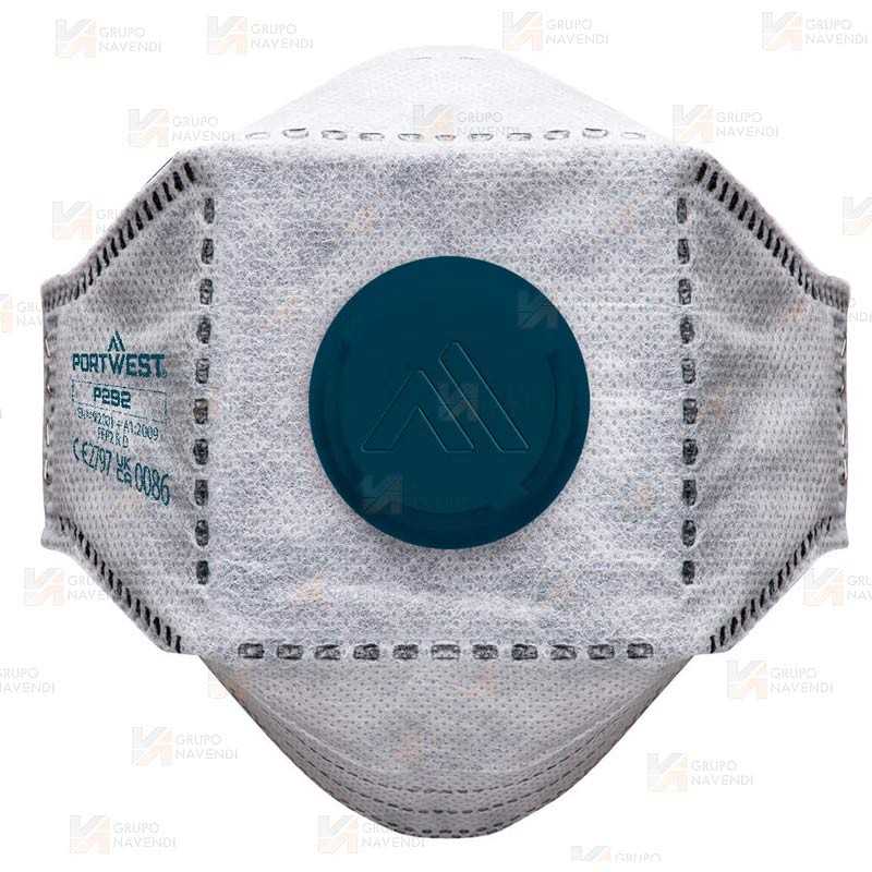 Mascarilla EAGLE plegable con carbono y válvula FFP2