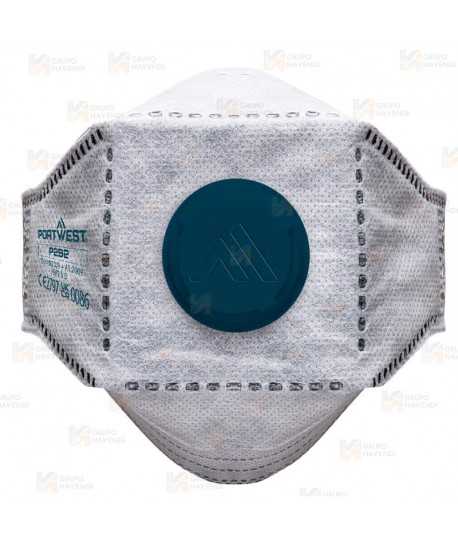 Mascarilla EAGLE plegable con carbono y válvula FFP2