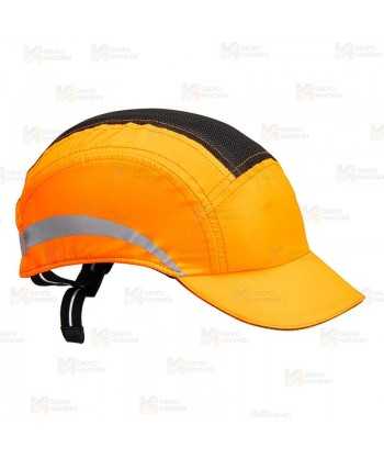 Gorra de seguridad alta visibilidad con visera larga