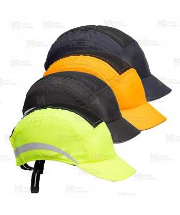 Gorra de seguridad alta visibilidad con visera larga