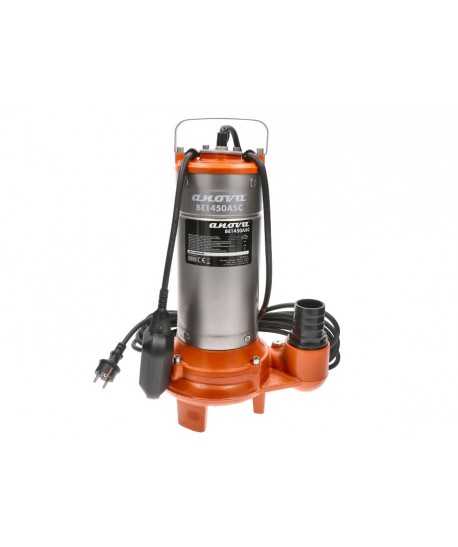 Electrobomba sumergible con cuchillas para aguas sucias 1100W-430L