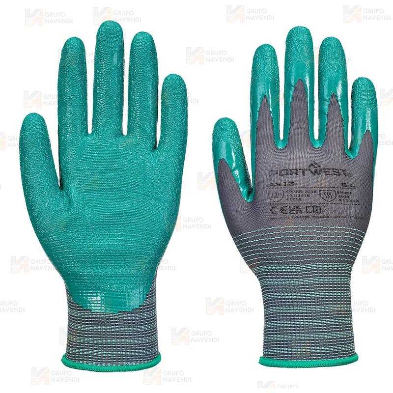 Guante grip de Nitrilo rugoso