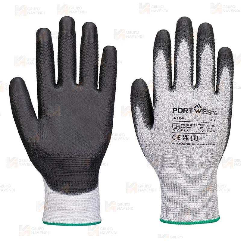 Guante grip de poliéster y PU