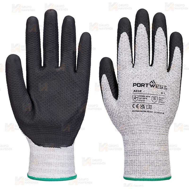 Guante grip de poliéster y espuma de nitrilo