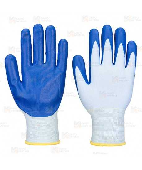 Guantes grip de nitrilo para la industria de la alimentación