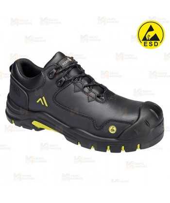Zapatos antiestáticos de seguridad no metálicos S3S ESD SR FO