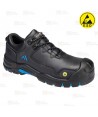 Zapatos antiestáticos de seguridad no metálicos S3S ESD SR FO