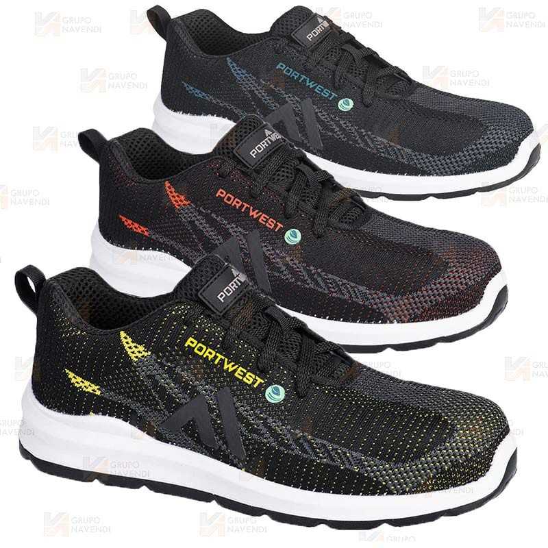 Zapatos deportivos de seguridad antiestáticos y no metálicos S1P