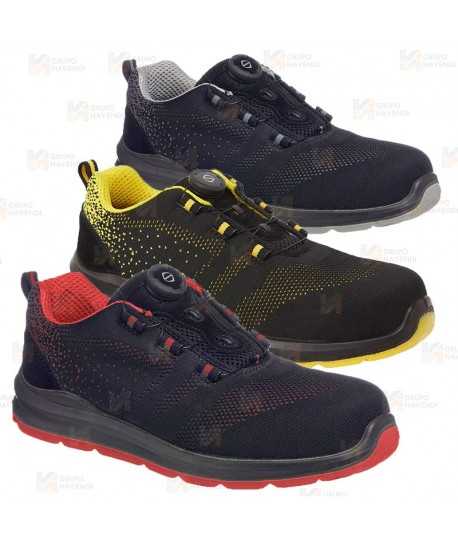 Zapatos de seguridad con cierre automático y no metálicos S1P