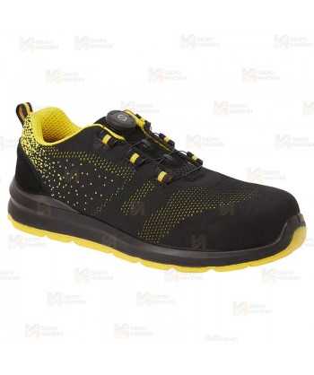 Zapatos de seguridad con cierre automático y no metálicos S1P