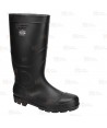 Bota de agua de PVC/Nitrilo color negro