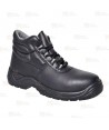 Bota de caña baja en piel no metálica S1P