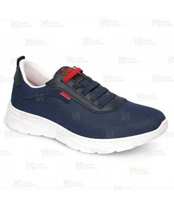 Zapatillas sanitarias antideslizantes y transpirables SRC 01 F0 color azul y blanco