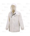 Chaqueta impermeable para industria alimentaria (300 gr/m²) color blanco