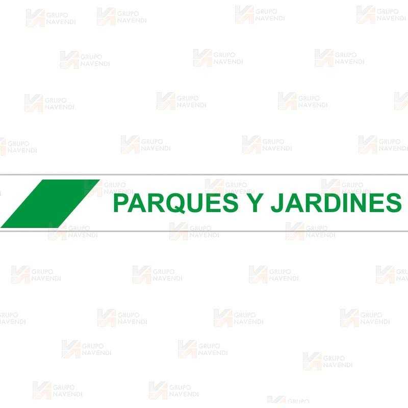 Cinta de balización para parques y jardines galga 400 x 250 m.