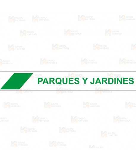 Cinta de balización para parques y jardines galga 400 x 250 m.