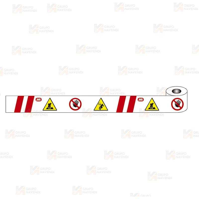 Cinta muy gruesa de balización MULTISEÑAL. Galga 400 (250m x 8cm)