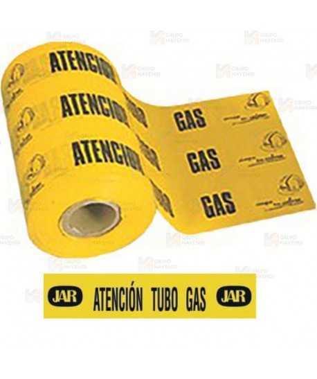 Cinta de balización Señalización Gas. Galga 200 (200m x 8cm)
