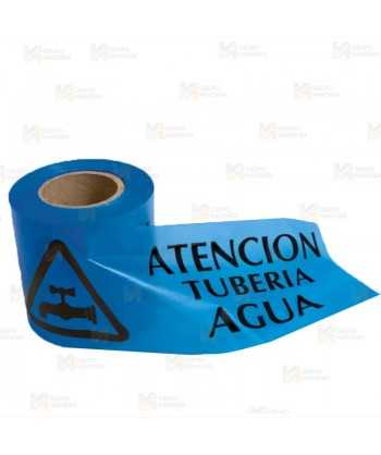 Cinta de balización Señalización Agua. Galga 300 (200m x 15 cm)