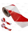 Cinta adhesiva reflectante de Nivel 2  Blanco/Rojo 3M™ 823i