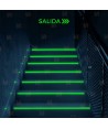 Cinta adhesiva luminiscente para vías de evacuación (25 m x 5 cm)