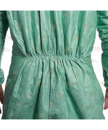 Buzo impermeable y transpirable Tyvek® 500 Xpert  (Tipo 5 y 6) color verde