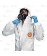 Buzo Tychem 4000 S sin calcetín. Tipo 3B, 4B, 5 y 6  (15 Und.)