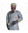 Buzo Tychem 6000 F Plus gris sin calcetines. Tipo 3B, 4B, 5, 6   (10 und)