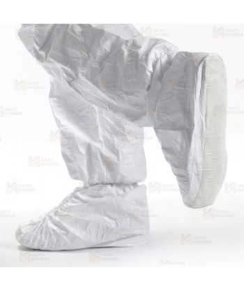 Buzo Tyvek 500 Labo con capucha y calzas. Tipo 5 y 6