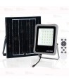 Foco LED de 25 W con panel solar y mando a distancia