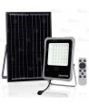 Foco LED 200 W con panel solar y mando a distancia (23.400 Lúmenes)