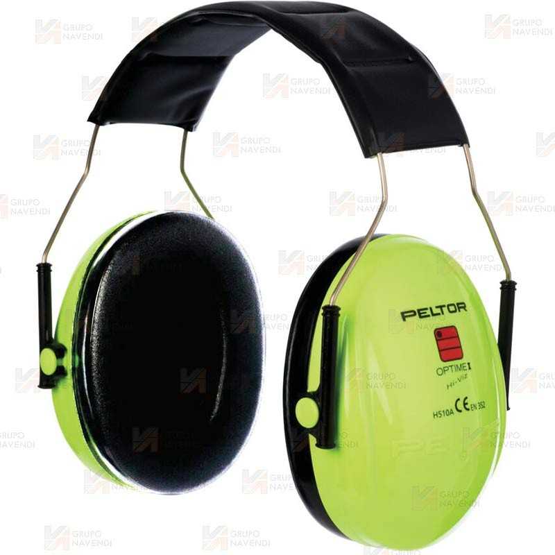 Orejeras 3M Peltor Optime I alta visibilidad  (SNR 27 dB)