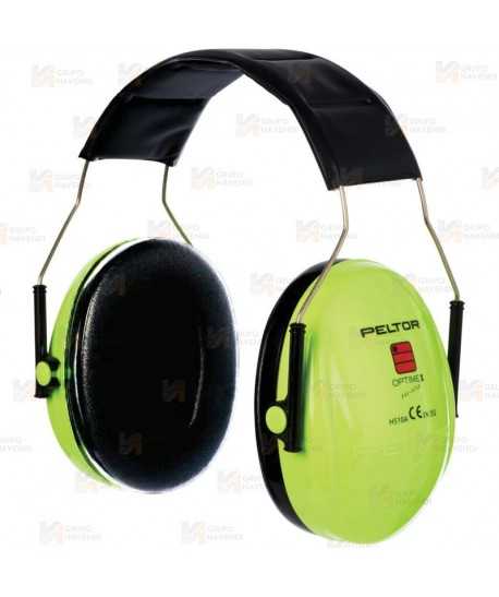 Orejeras 3M Peltor Optime I alta visibilidad  (SNR 27 dB)