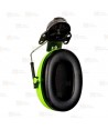 Orejeras 3M Peltor Optime II en alta visibilidad para casco  (SNR 31 dB)