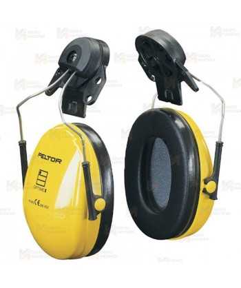 Orejeras 3M Peltor Optime I amarillas para casco  (SNR 27 dB)