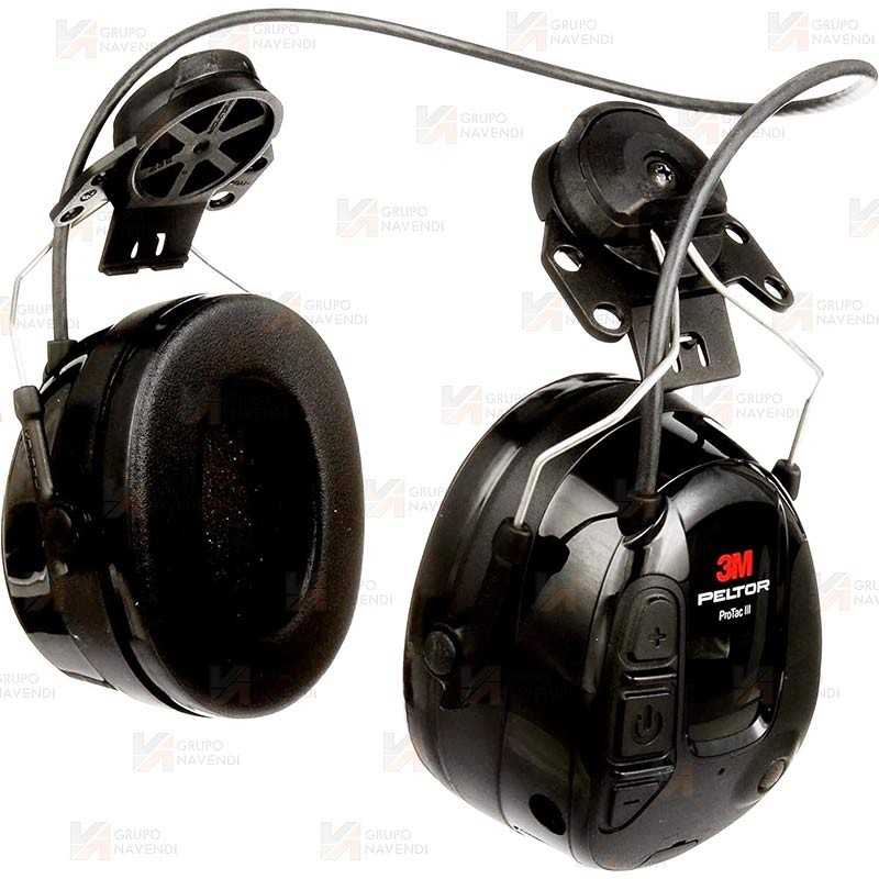 Orejeras 3M Peltor ProTac III para casco (SNR 31dB)
