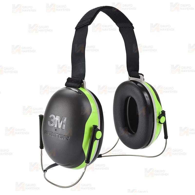 Orejeras 3M Peltor X4B con arnés de nuca (SNR 32dB)
