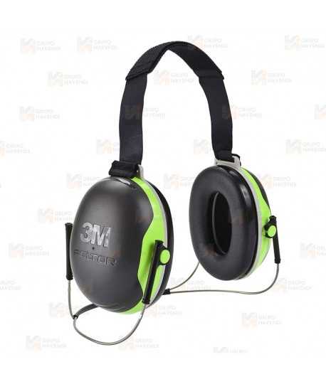 Orejeras 3M Peltor X4B con arnés de nuca (SNR 32dB)