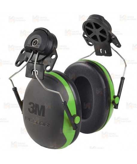 Orejeras 3M Peltor X4P5 para casco con anclaje P3E (SNR 32dB)