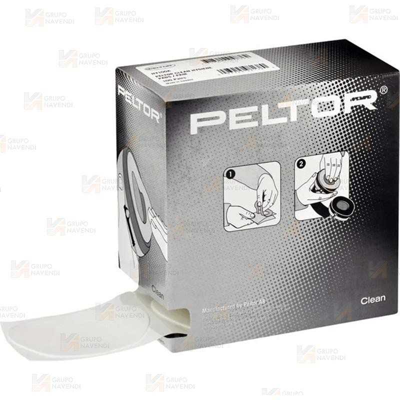 Cubiertas desechables para limpieza e higiene para todas almohadillas de las orejeras 3M Peltor
