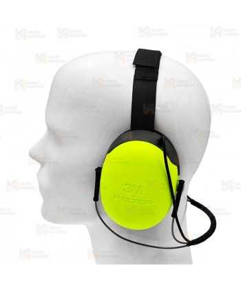 Orejeras PELTOR™ CH-3 HT52B-112 de solo escucha para nuca (SNR 30dB)
