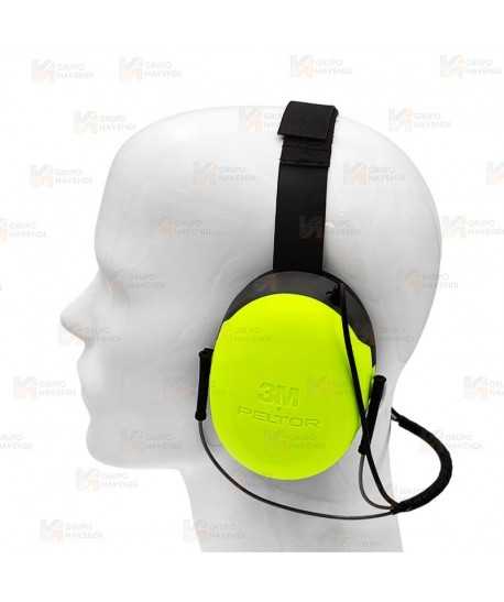 Orejeras PELTOR™ CH-3 HT52B-112 de solo escucha para nuca (SNR 30dB)