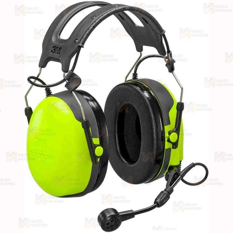 Orejeras CH-3 con adaptador PTT, diadema, MT74H52A-111 (SNR 29dB)