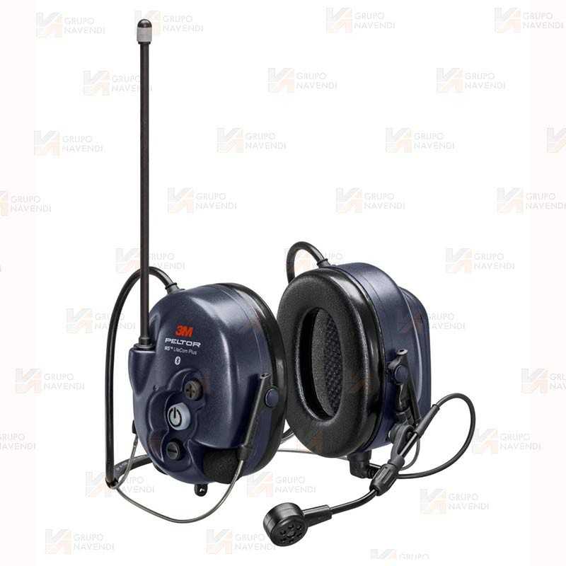 Orejeras 3M WS LiteCom Plus PMR446 MHz, analógicas, arnés de nuca (SNR 31dB)