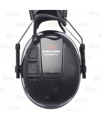 Orejeras 3M WorkTunes Pro FM con radio FM, para casco, HRXS220P3E (SNR 32dB)