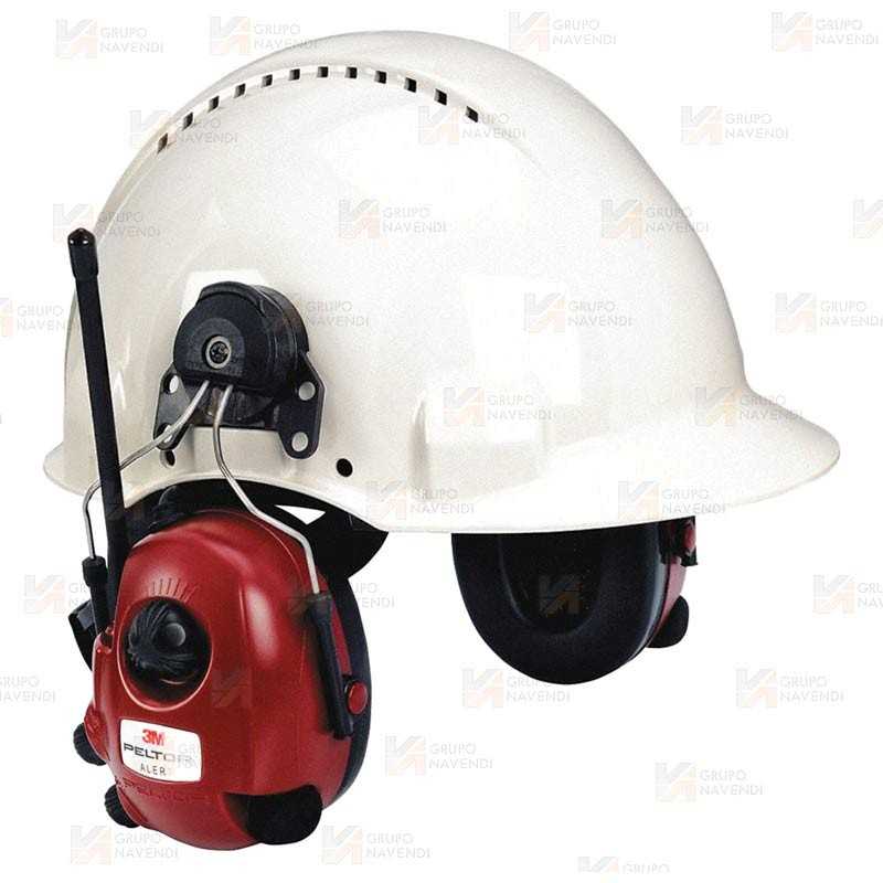Orejeras PELTOR ALERT con radio FM, acopladas al casco, M2RX7P3E2-01 (SNR 30dB)
