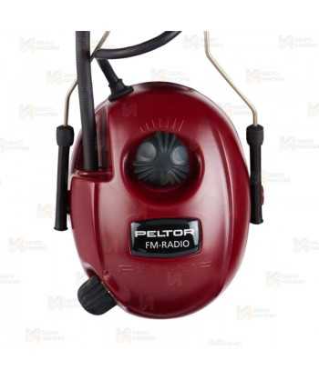Orejeras PELTOR ALERT con radio FM, tipo diadema, M2RX7A2-01 (SNR 30dB)